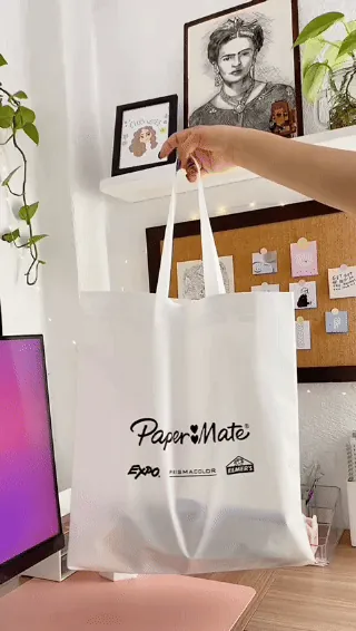 Bolsa de Paper Mate con productos para el regreso a clases