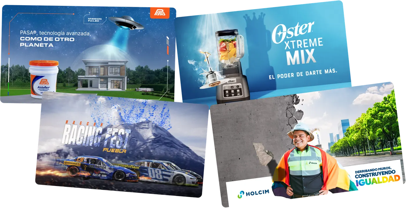 Campañas de contenido digital creadas por SpicyMinds
