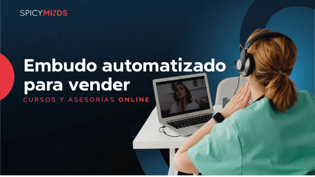 Embudo automatizado para vender cursos y asesorías online