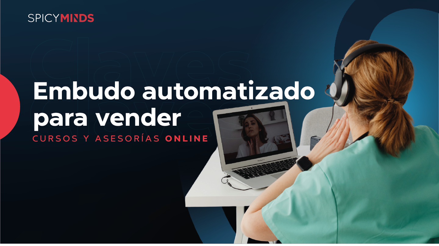 Embudo automatizado para vender cursos y asesorías online